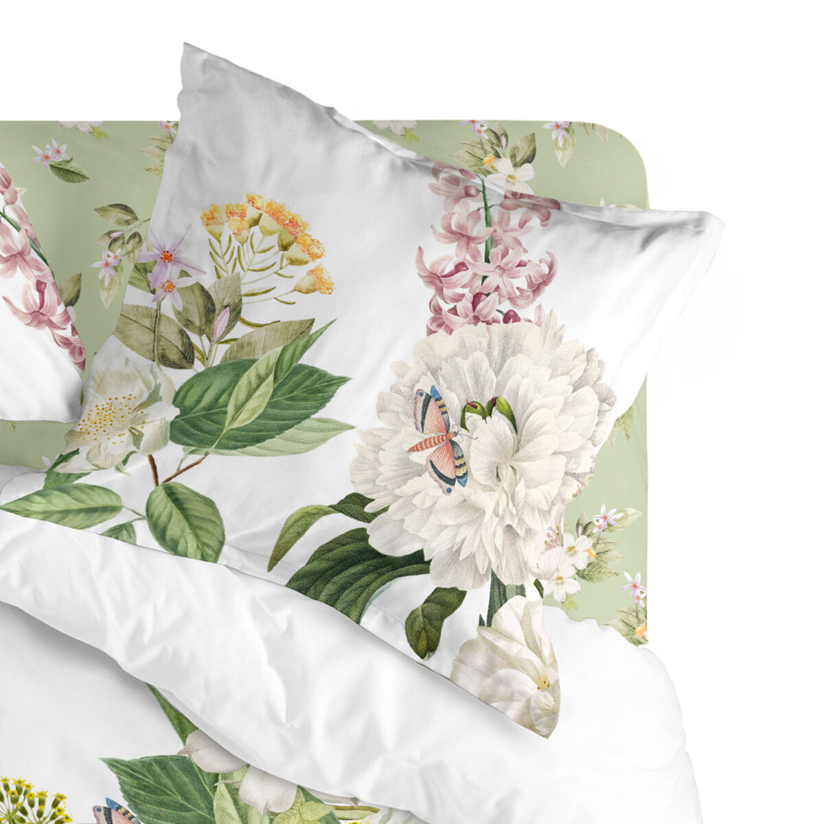 Funda de almohada HappyFriday Azahara Multicolor 80 x 80 cm